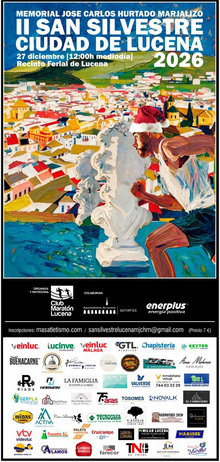 II San Silvestre Ciudad de Lucena – Memorial José Carlos Hurtado Marjalizo